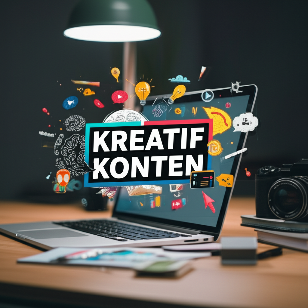 Generate A High Quality, Relevant Image Prompt For An Article About: **Kreatif Konten: Terbaik Dan M