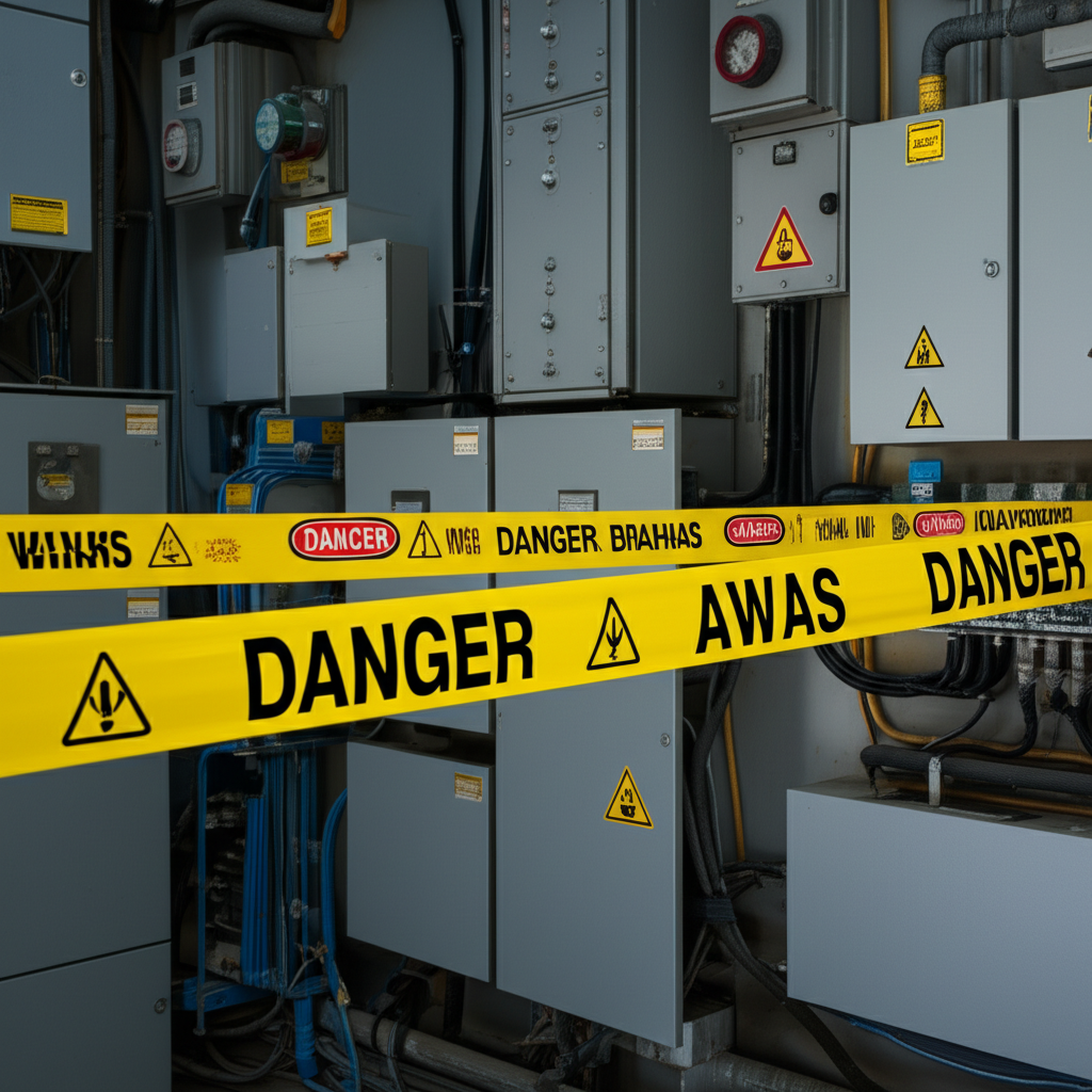 Generate A High Quality, Relevant Image Prompt For An Article About: K3 Listrik: Identifikasi Zona B